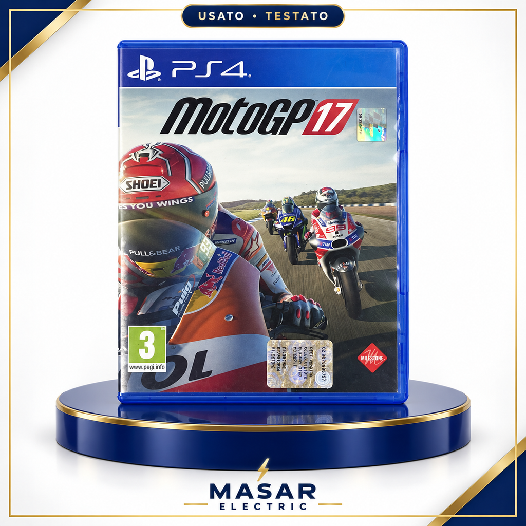 MotoGP 17 PS4 – Gioco Originale Milestone per PlayStation 4 – Testato e Garantito