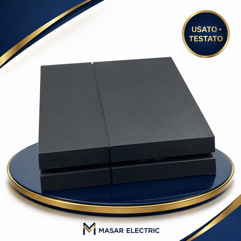 Sony PlayStation 4 PS4 Fat 500GB Nera CUH-1216A Ricondizionata – Grado B+