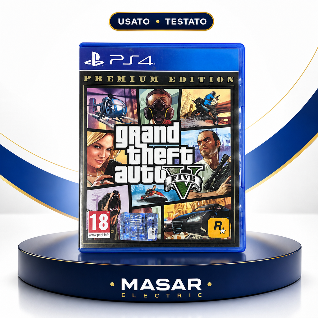 Grand Theft Auto V GTA 5 PS4 – Gioco usato testato