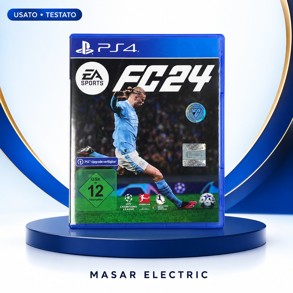 EA Sports FC 24 PS4 PlayStation 4 Gioco Calcio EA Usato Testato