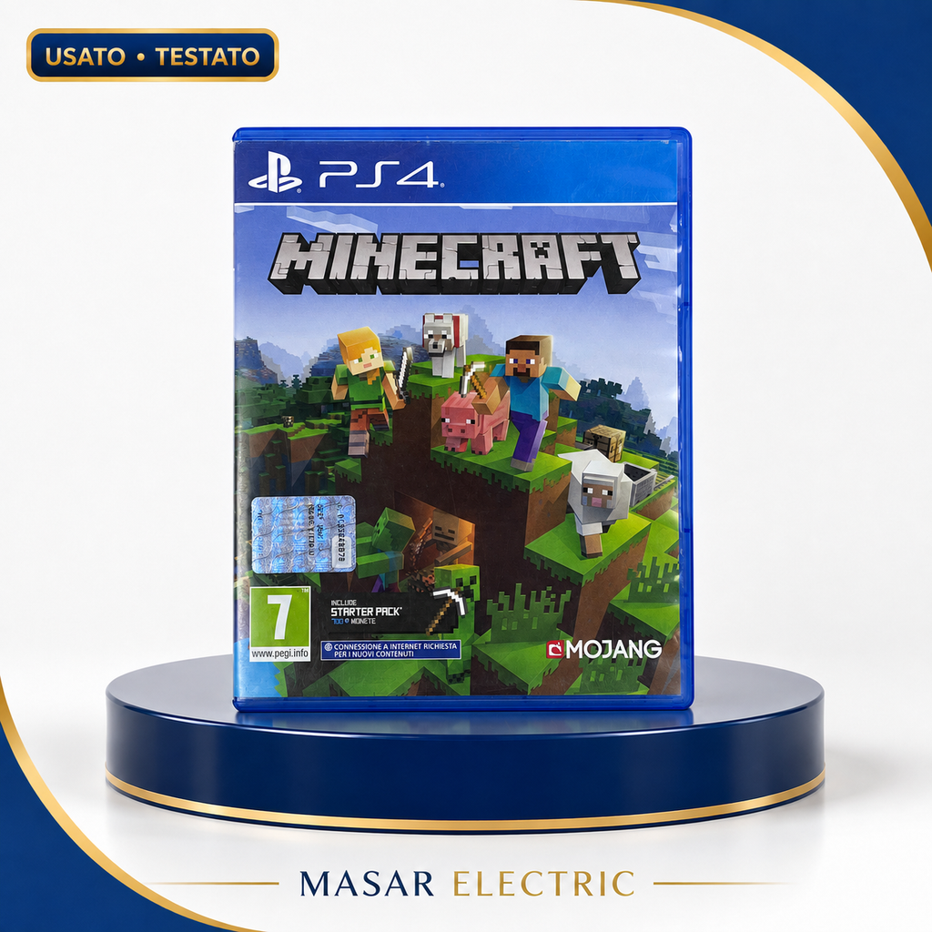 Minecraft PlayStation 4 Edition PS4 Gioco Italiano Testato e Funzionante