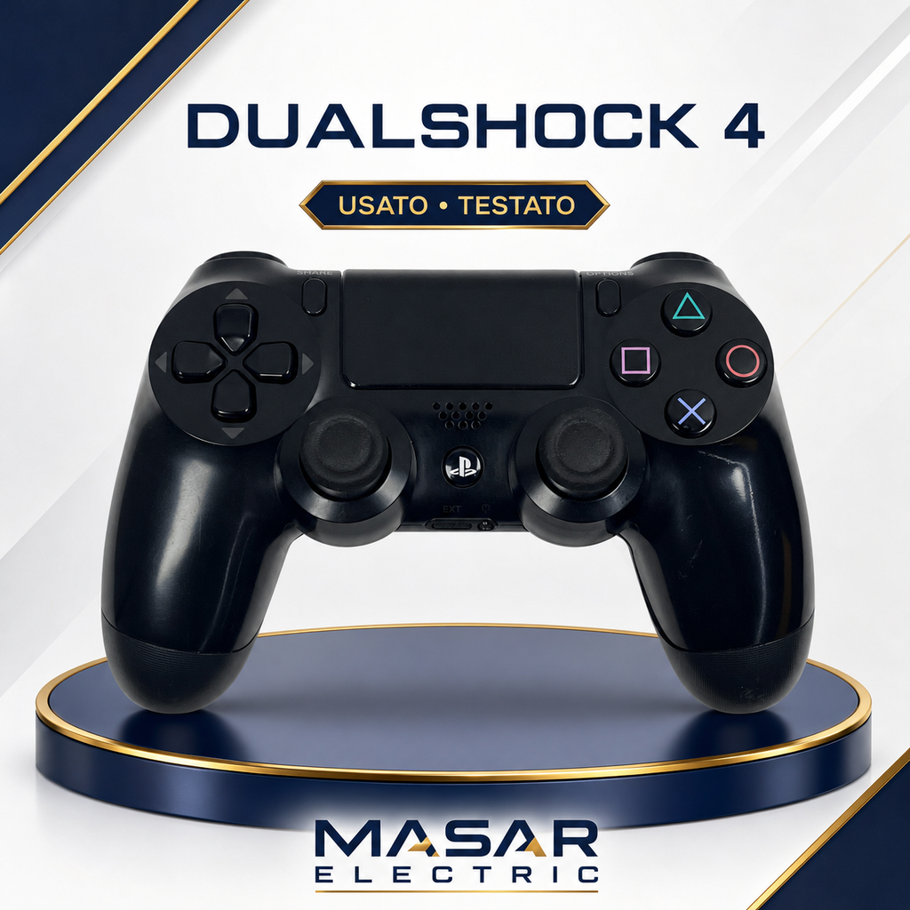 Controller Sony DualShock 4 PS4 Originale Nero CUH-ZCT1E Ricondizionato