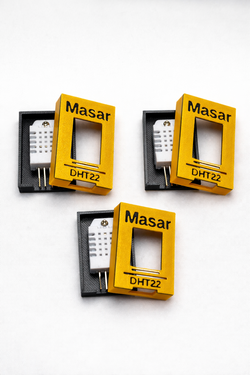 Custodia DHT22 – Case 3D MASAR per sensore DHT22/AM2302 - ANCHE CON SENSORE INCLUSO