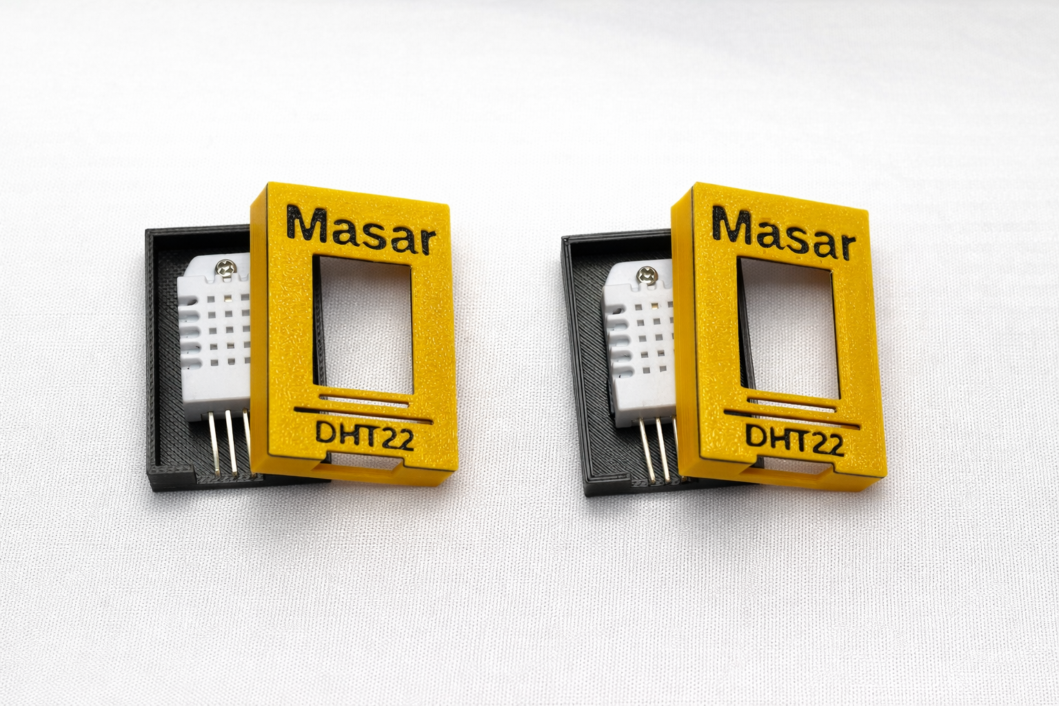 Custodia DHT22 – Case 3D MASAR per sensore DHT22/AM2302 - ANCHE CON SENSORE INCLUSO