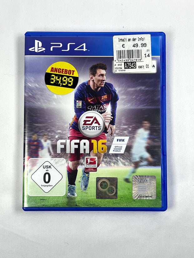 FIFA 16 PS4 – Gioco Originale EA Sports per PlayStation 4 – Testato e Garantito