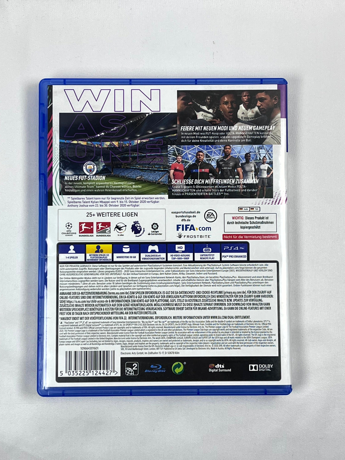 FIFA 21 PS4 – Gioco Originale EA Sports per PlayStation 4 – Testato e Garantito