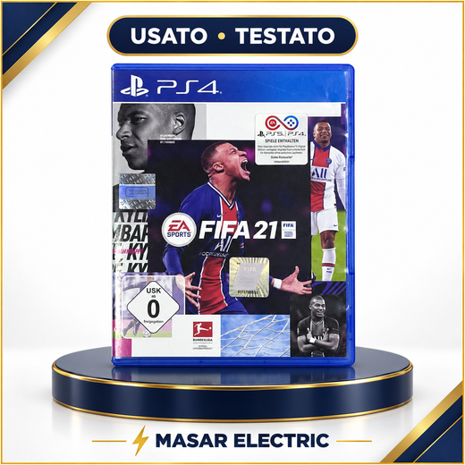 FIFA 21 PS4 – Gioco Originale EA Sports per PlayStation 4 – Testato e Garantito