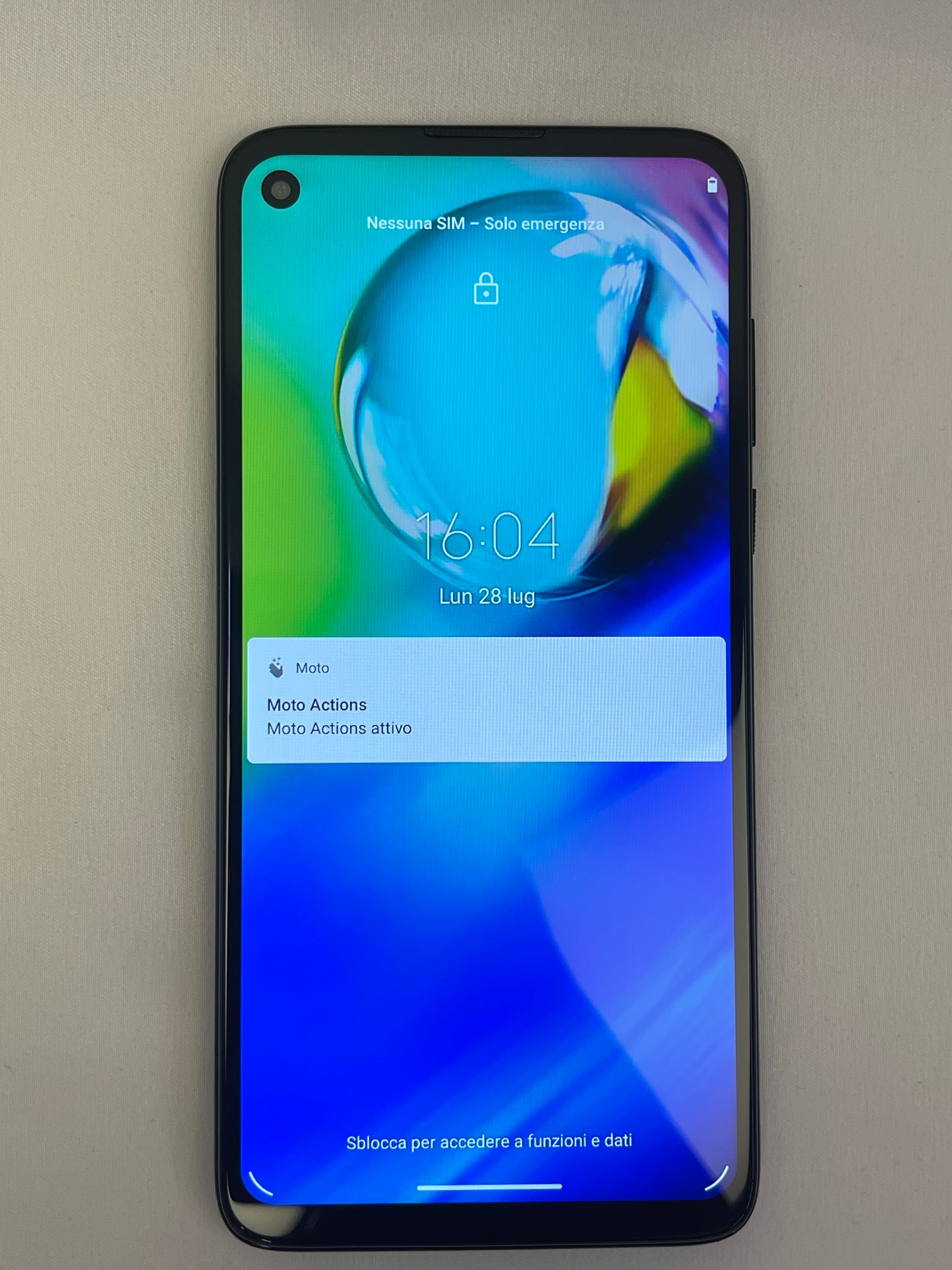 Motorola G8 Power – Nero – 64GB – Ottime Condizioni, Testato e Garantito
