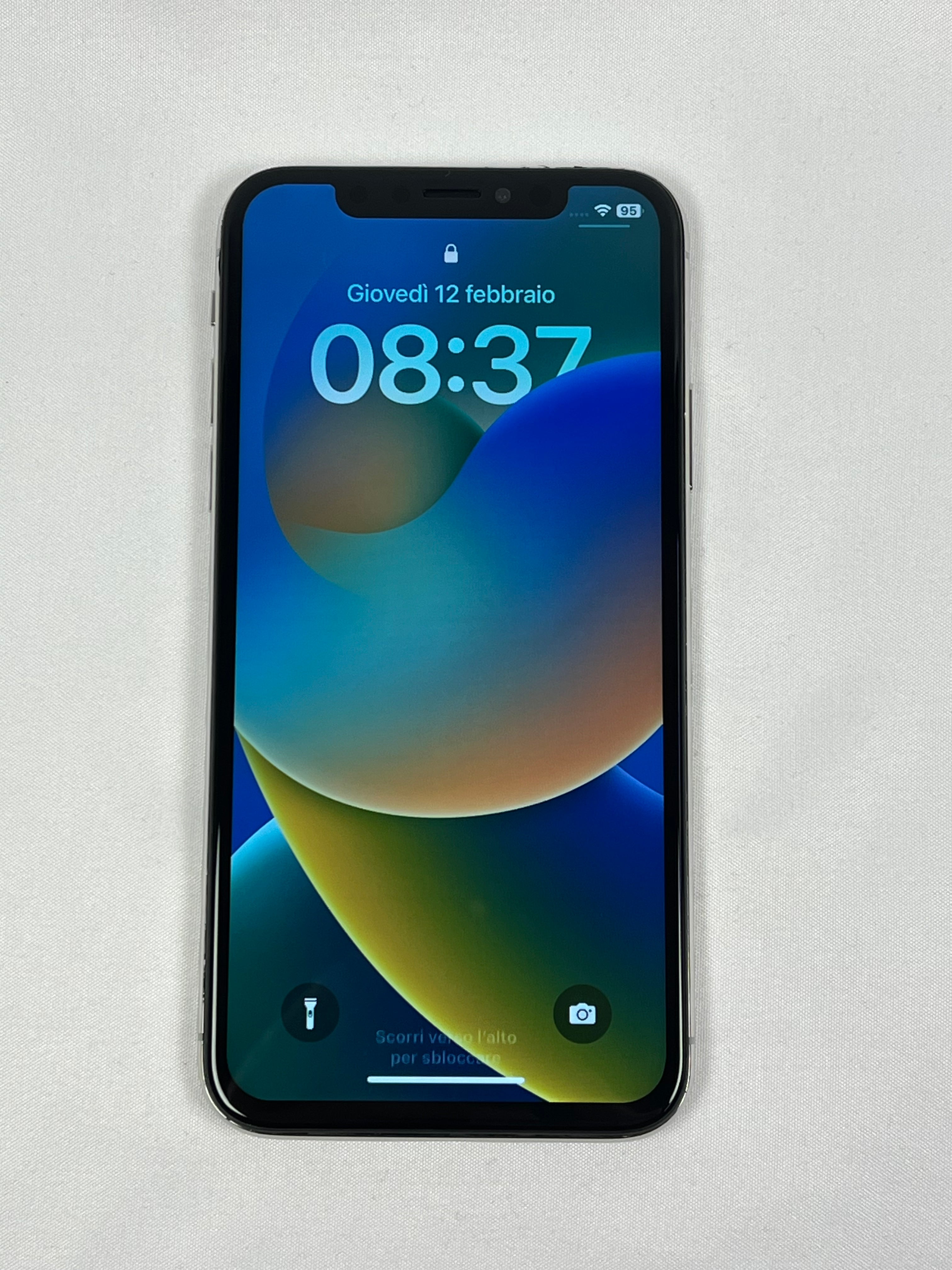 Apple iPhone X 256GB Silver – Face ID NON Funzionante – Testato