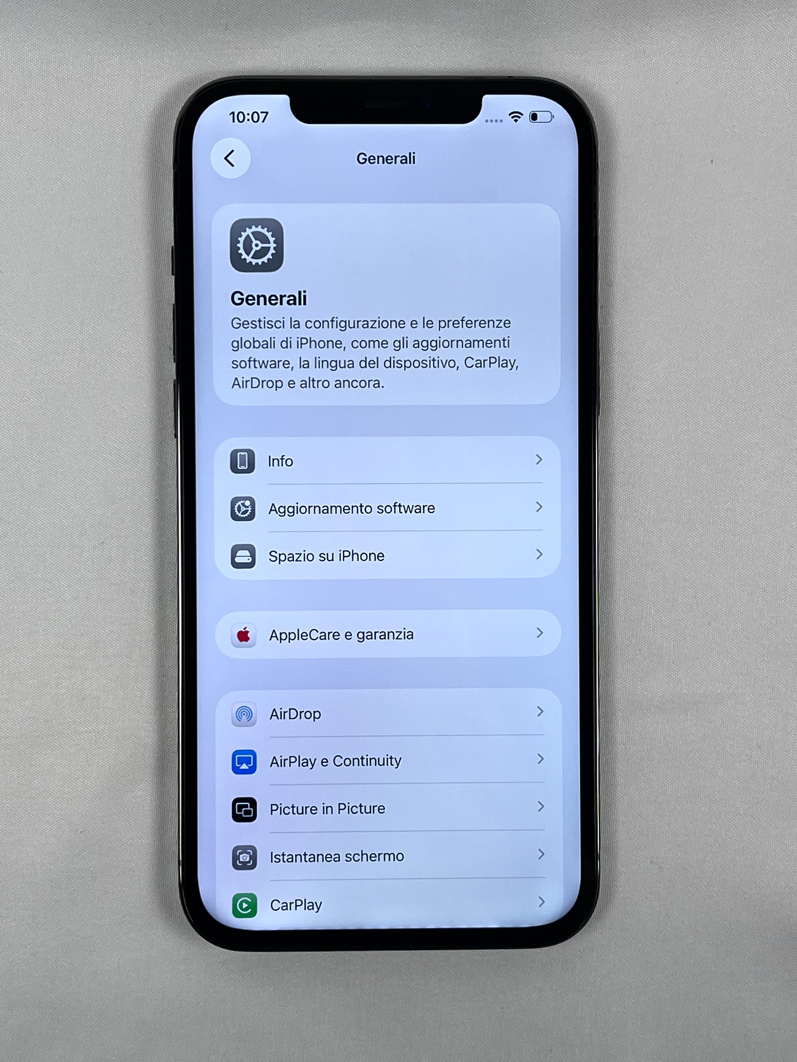 Apple iPhone 12 Pro Max 128GB Grafite Testato Sbloccato Ottime Condizioni