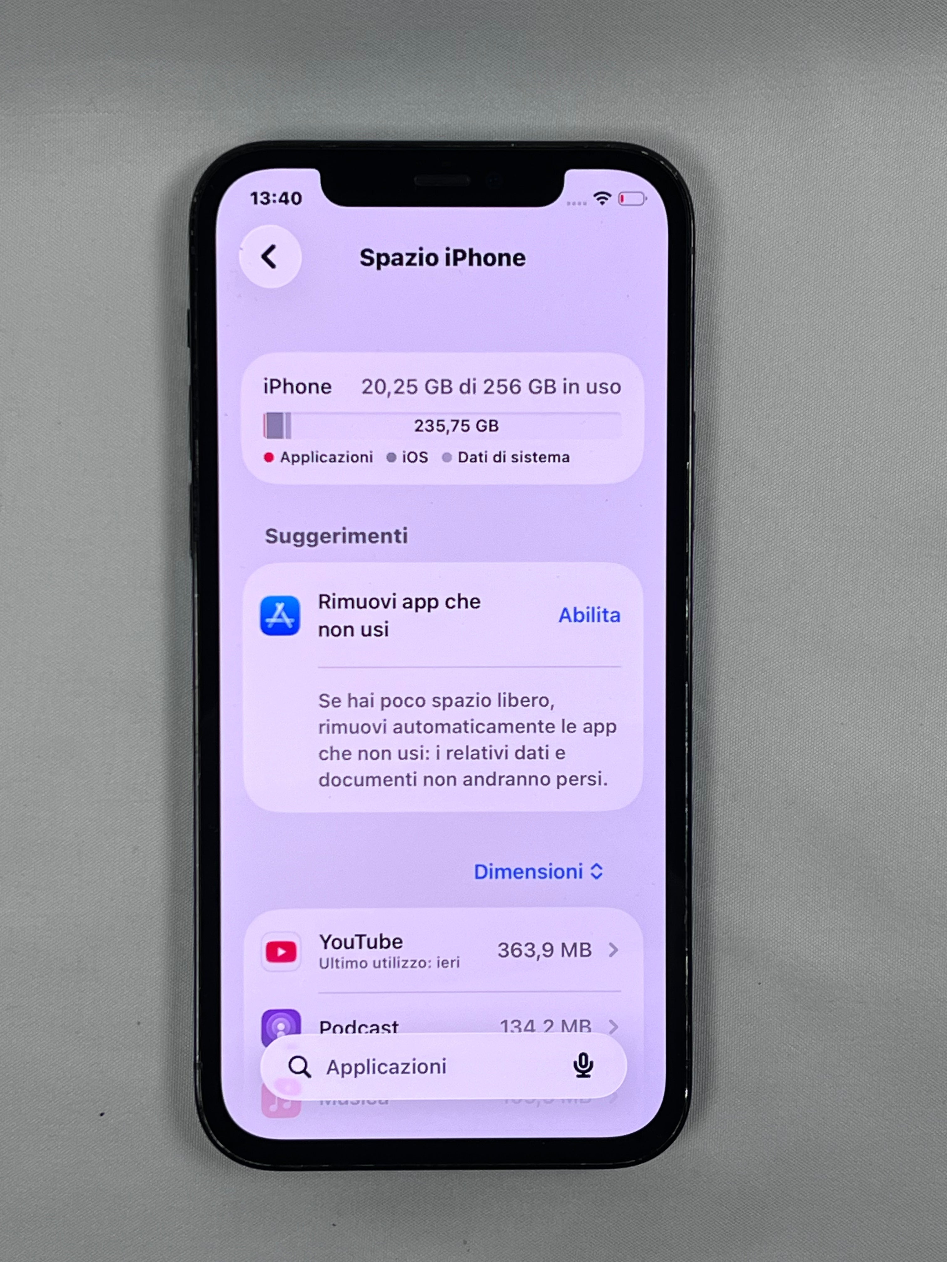 Apple iPhone 12 Pro 256GB Blu Pacifico 5G Sbloccato Grado B