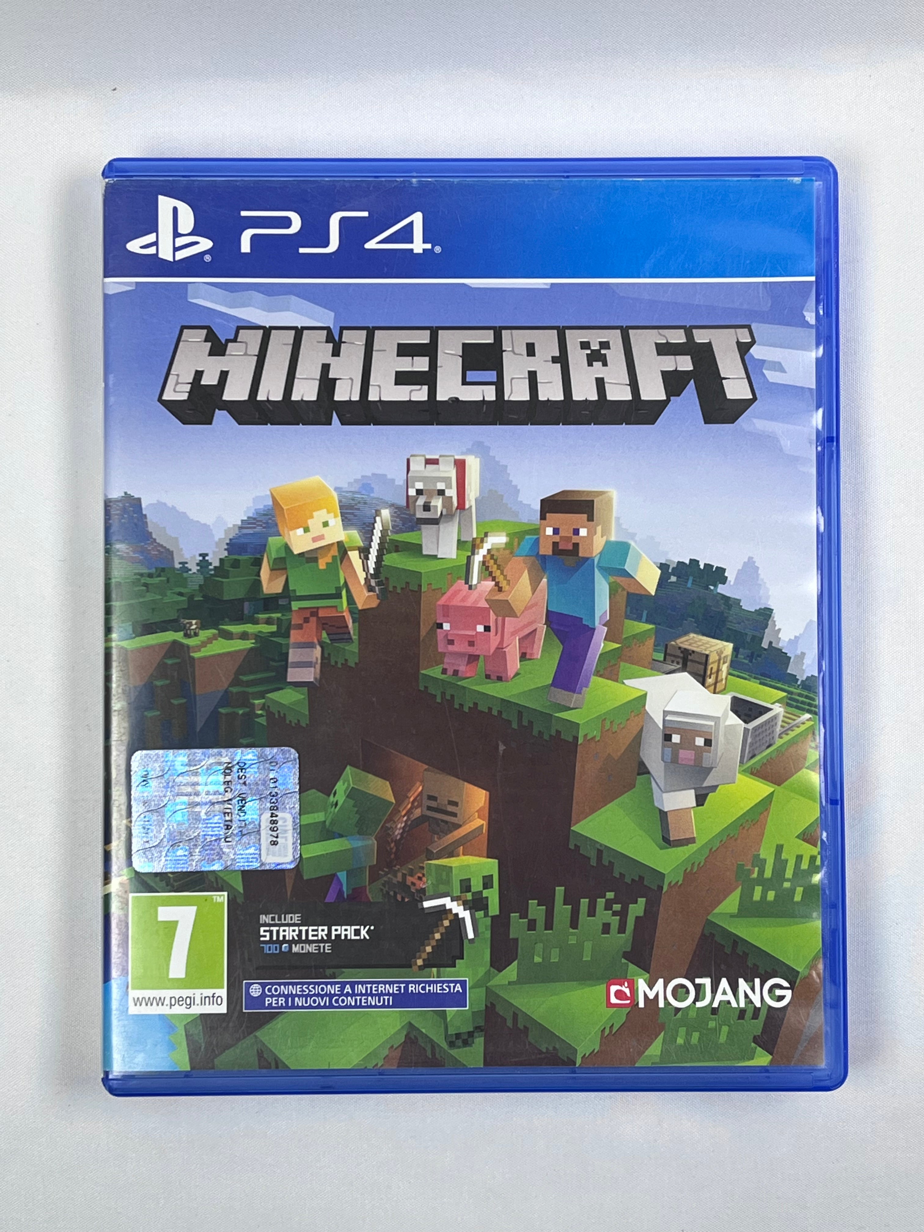 Minecraft PlayStation 4 Edition PS4 Gioco Italiano Testato e Funzionante
