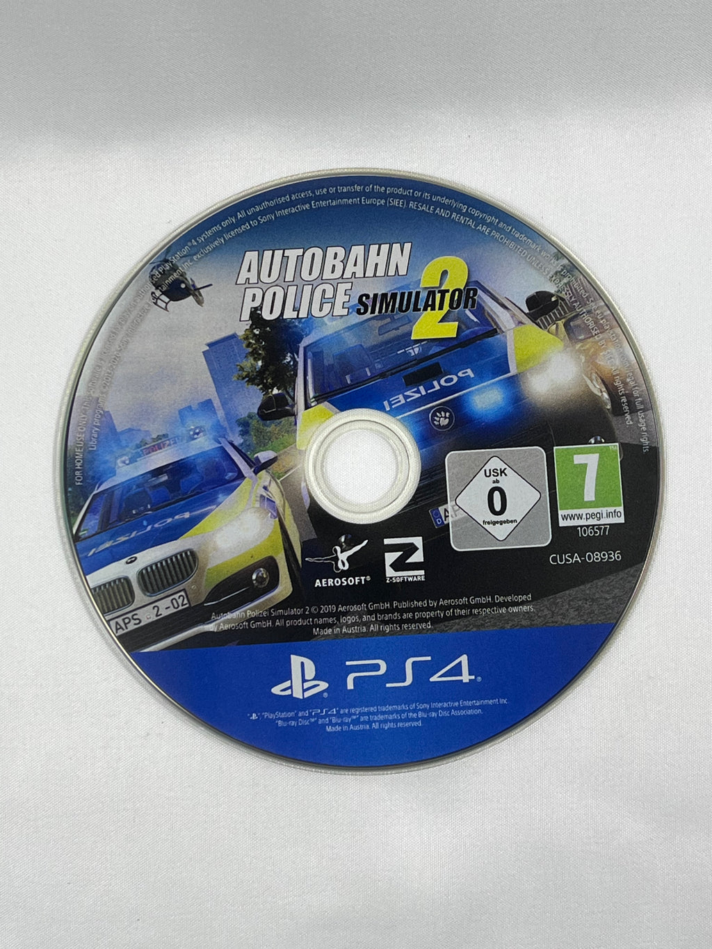 Autobahn Police Simulator 2 PS4 – Gioco usato testato
