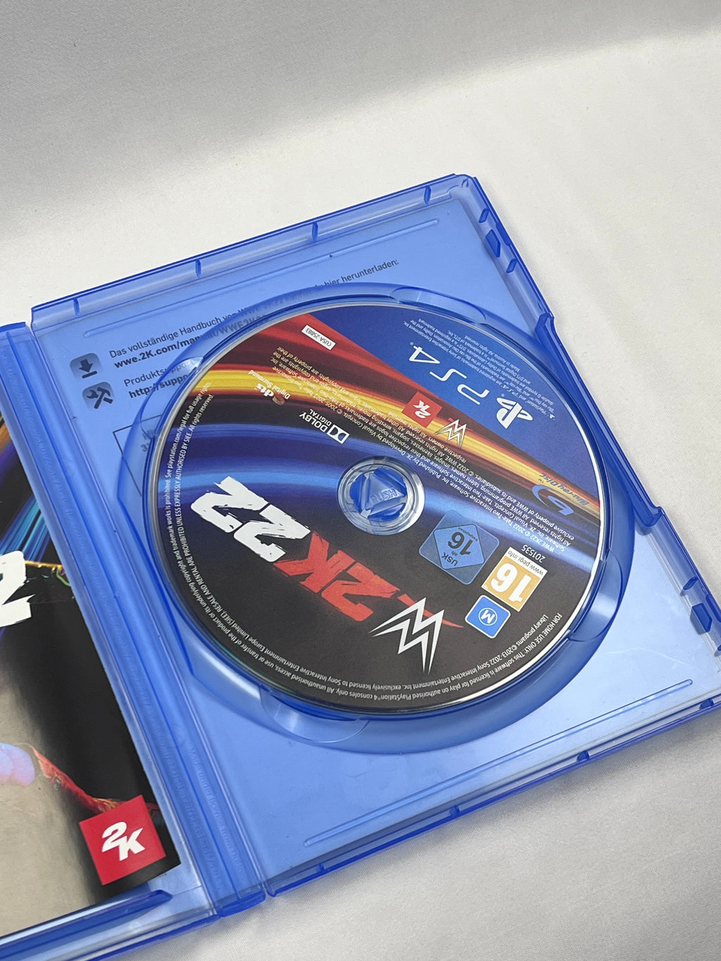 WWE 2K22 PS4 PlayStation 4 Gioco Italiano Testato e Funzionante