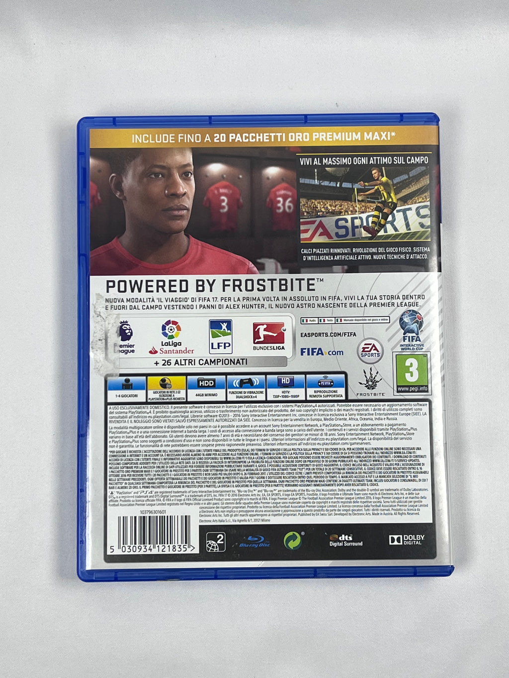 FIFA 17 PS4 – Gioco Originale EA Sports per PlayStation 4 – Testato e Garantito