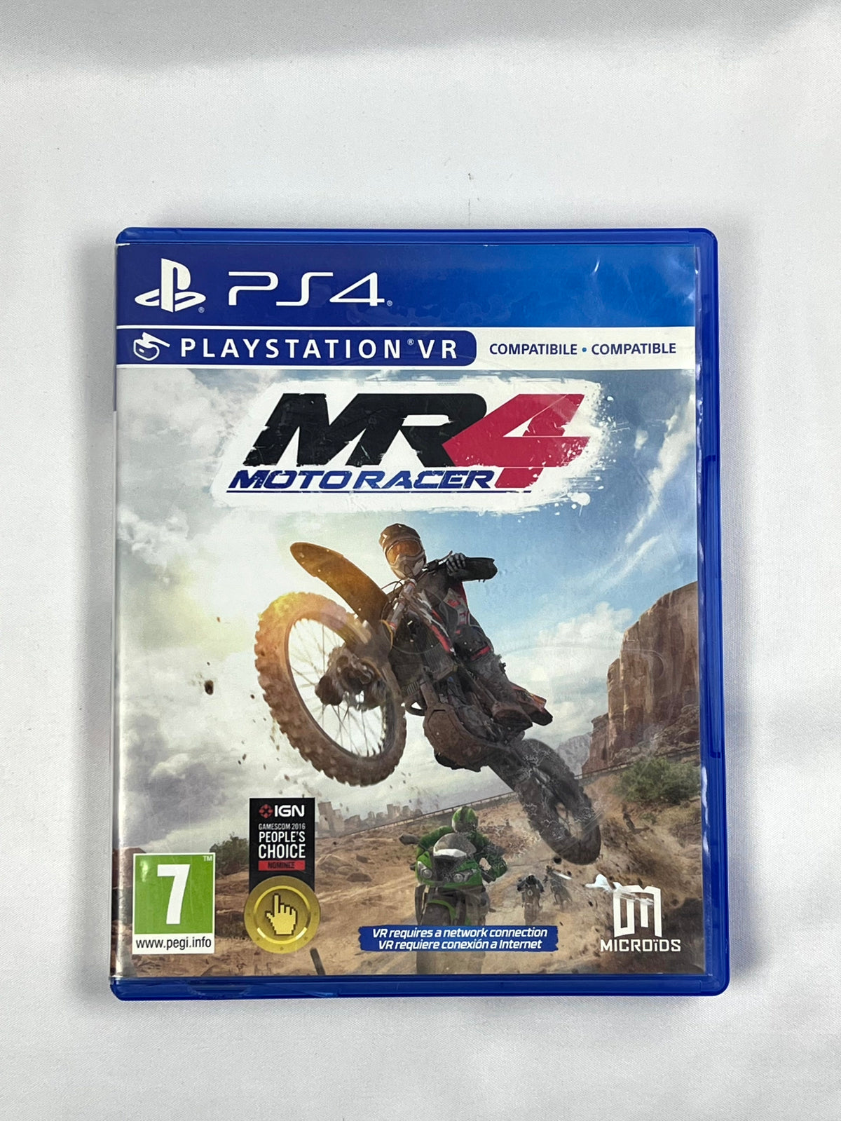 Moto Racer 4 MR4 PS4 – Gioco Originale Microids per PlayStation 4 – Testato e Garantito
