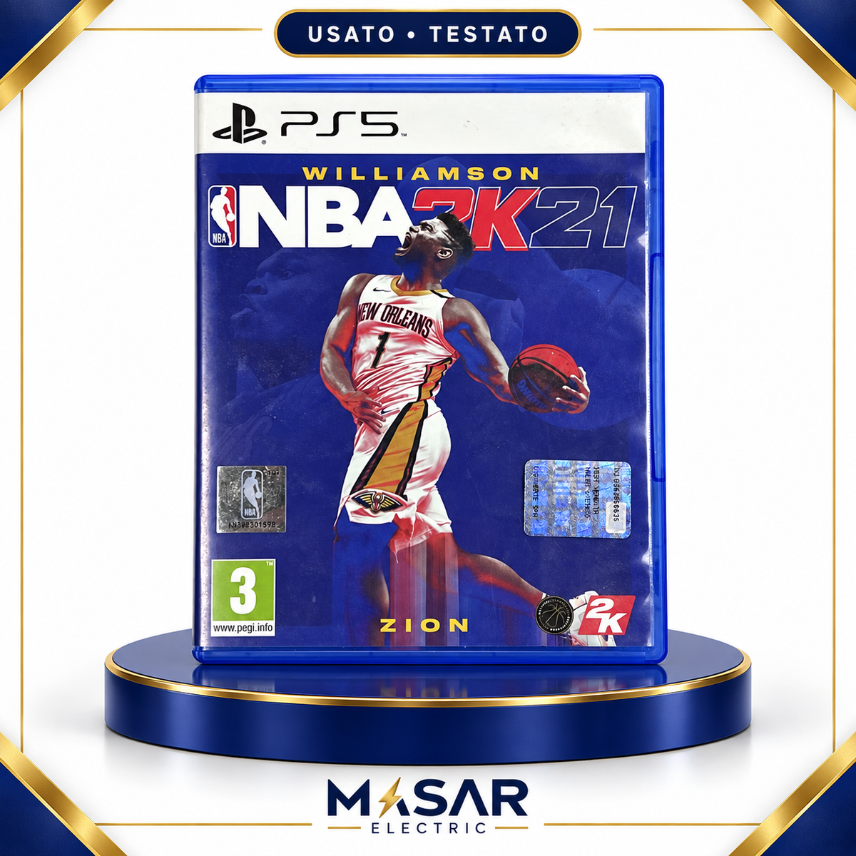 NBA 2K21 PS5 – Gioco Originale 2K per PlayStation 5 – Testato e Garantito
