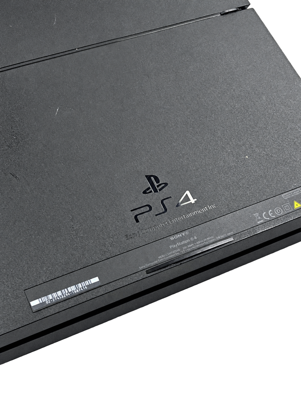 Etichetta e dettagli posteriori Sony PlayStation 4 PS4 Fat