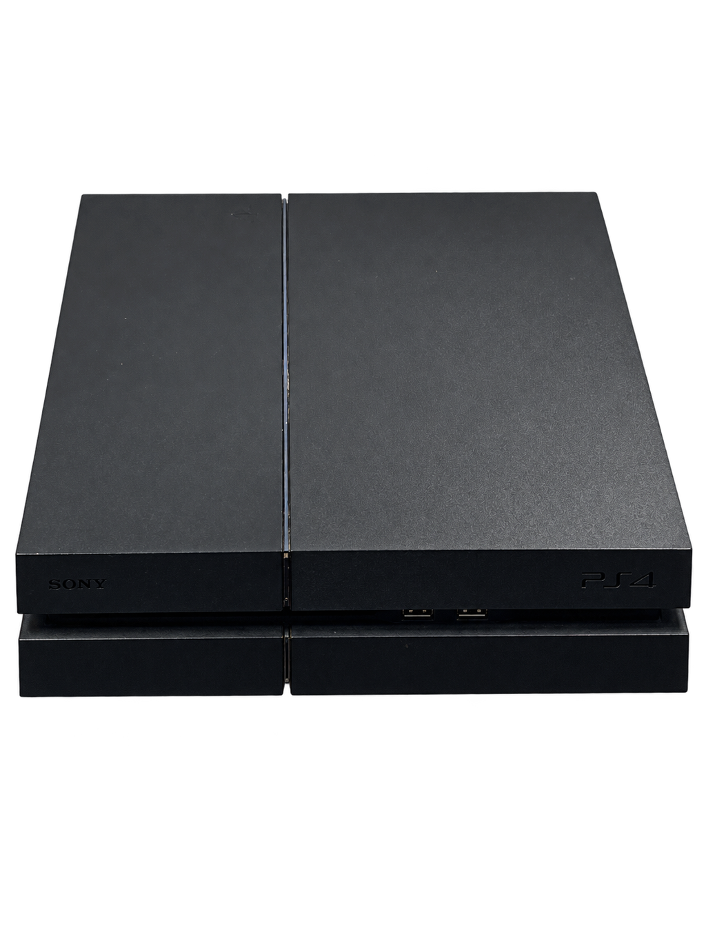 Sony PlayStation 4 PS4 Fat nera vista frontale