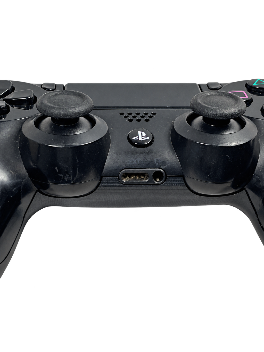 Controller Sony DualShock 4 nero dettaglio centrale
