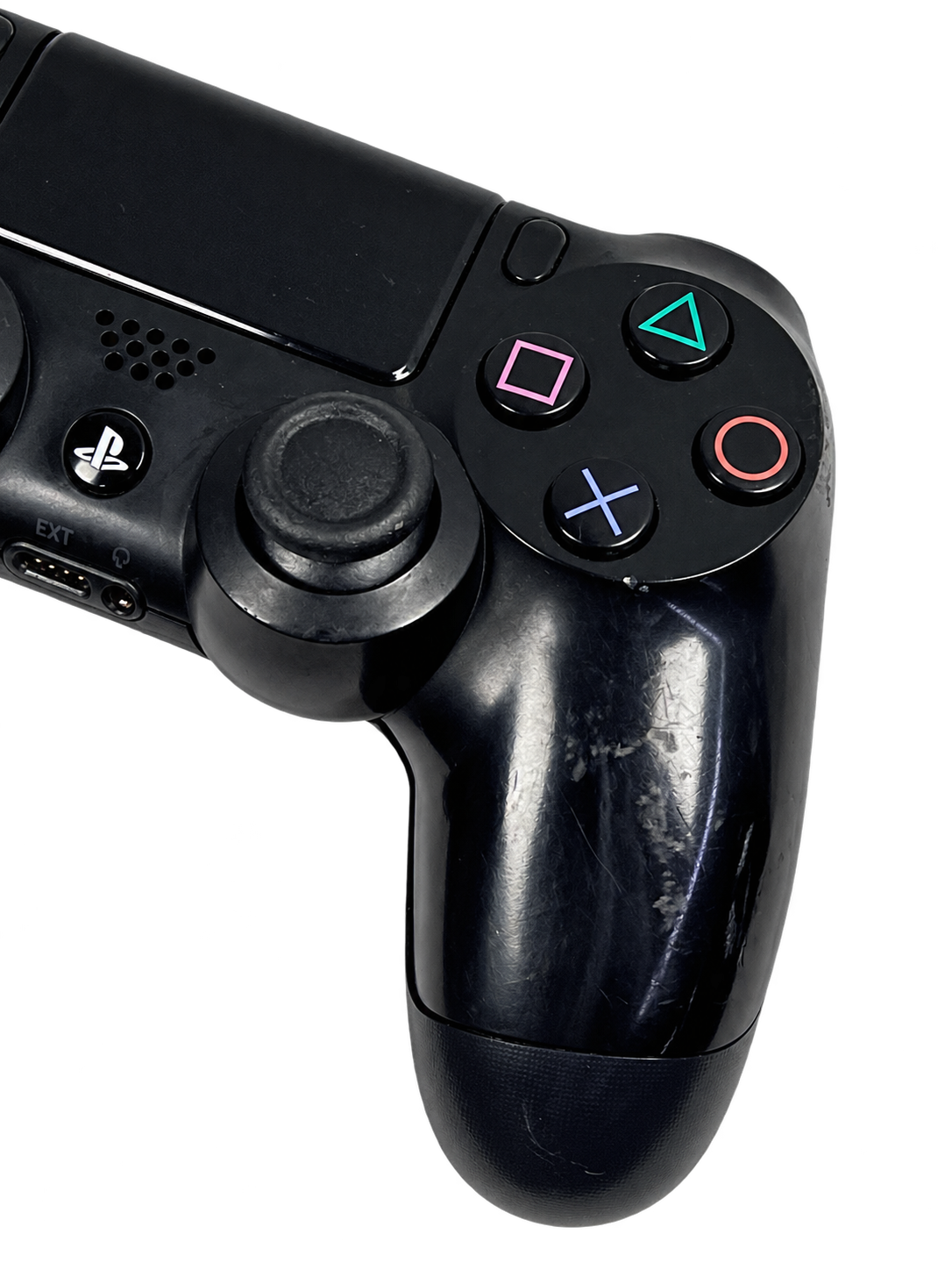 Controller Sony DualShock 4 nero dettaglio pulsanti e analogico