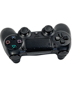 Controller Sony DualShock 4 nero vista frontale angolata