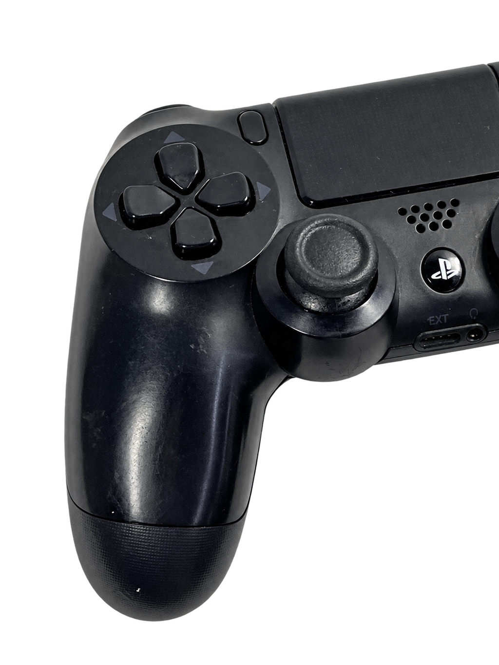 Controller Sony DualShock 4 nero dettaglio frontale