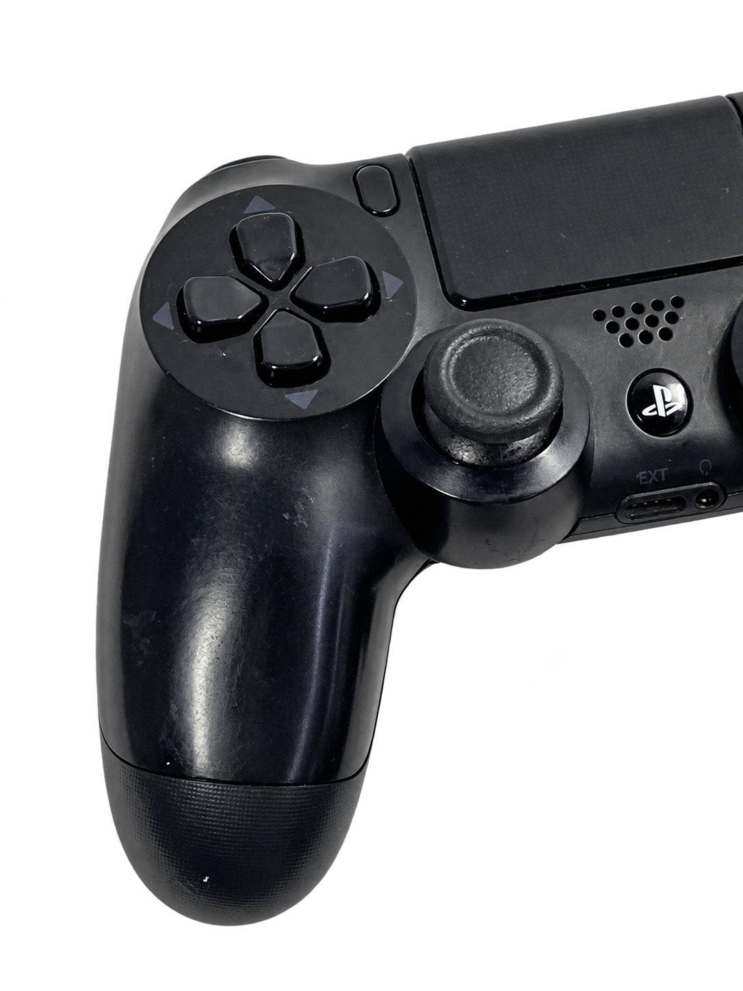 Controller Sony DualShock 4 nero dettaglio frontale