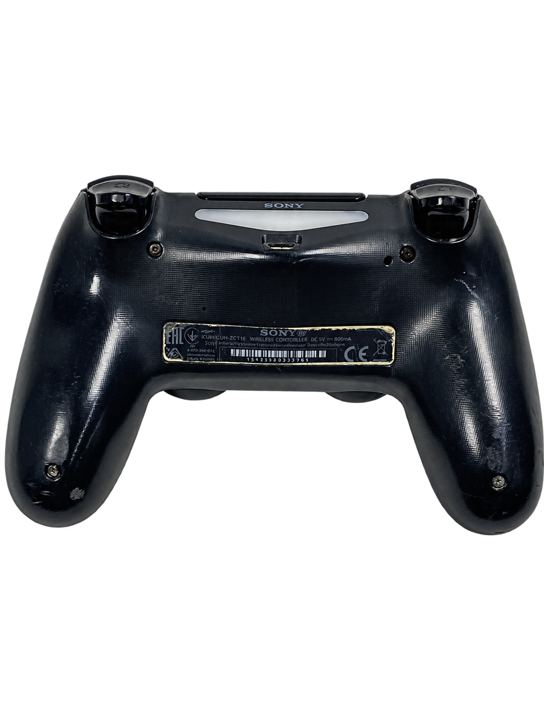 Controller Sony DualShock 4 nero vista posteriore