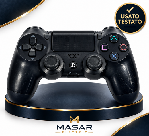 Controller Sony DualShock 4 PS4 Originale Nero CUH-ZCT1E – Grado C – Usato Testato