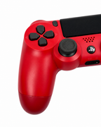 Dettaglio croce direzionale e analogico DualShock 4 V2 rosso