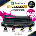 Toner compatibile non originale magenta per Lexmark MC3224dwe equivalente C3220M0, residuo circa 60%