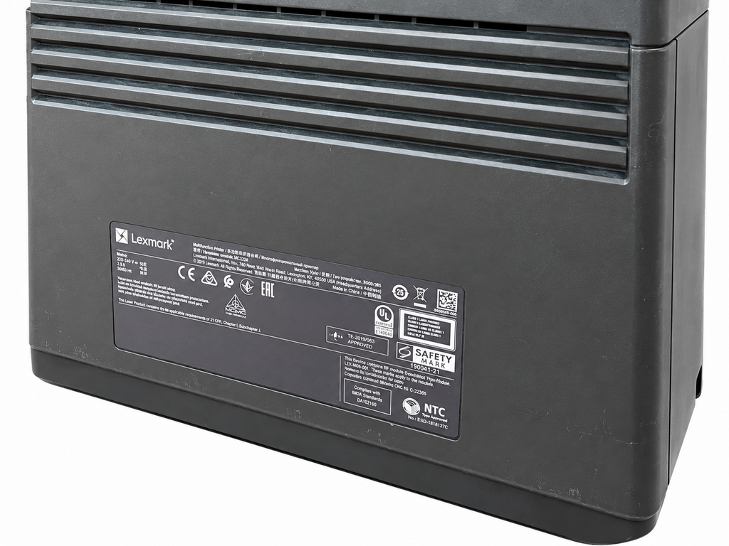 Lexmark MC3224dwe - vista frontale reale