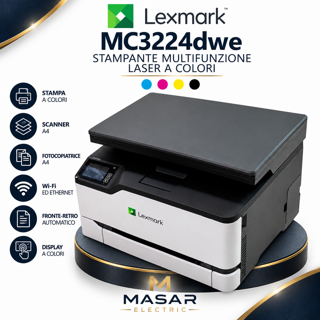 Lexmark MC3224dwe - immagine commerciale Masar Electric