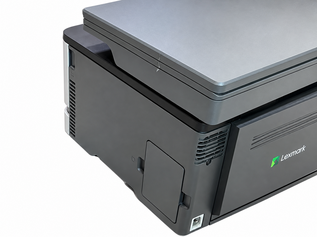 Lexmark MC3224dwe - vista laterale posteriore reale