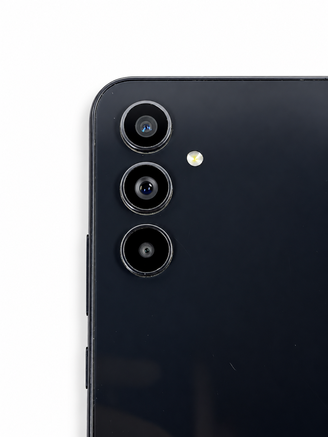 Samsung Galaxy A54 5G Nero - dettaglio fotocamere e flash